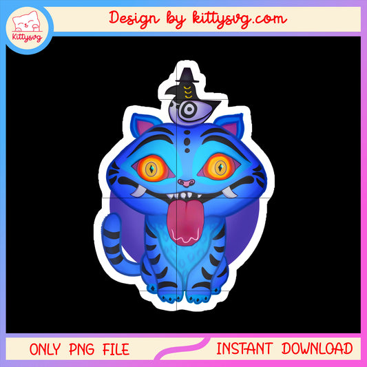 Cute derpy demon and sussie sticker png, kpop demon hunters movie png