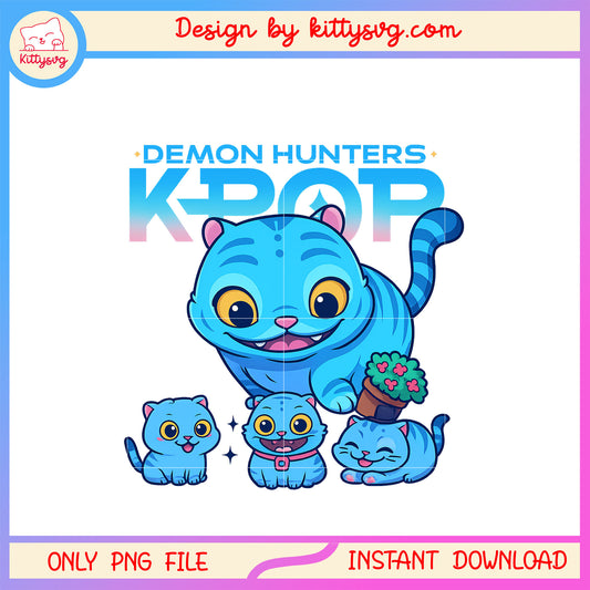 Cute derpy demon hunters kpop design png, demon hunters tiger png