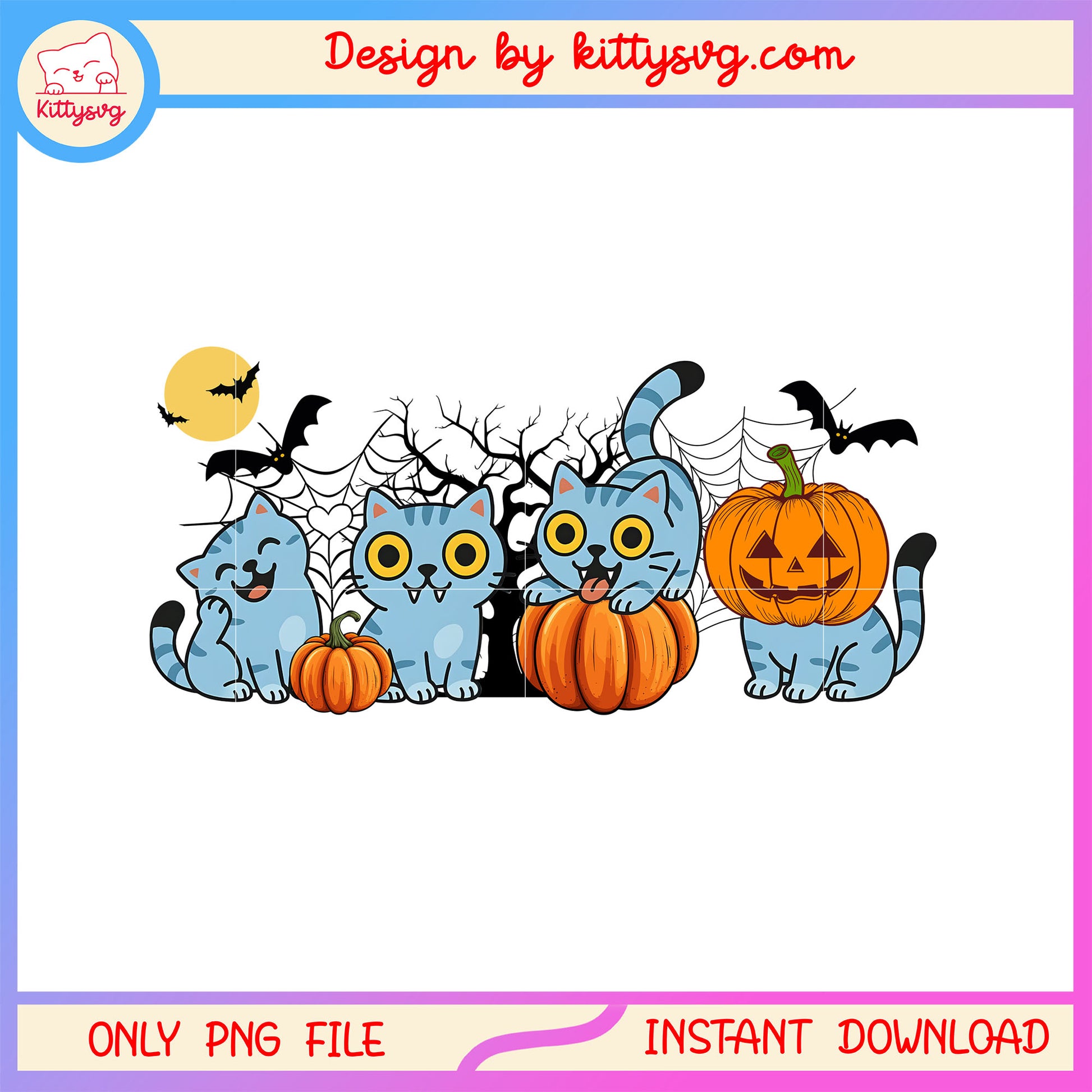 Cute derpy tiger halloween pumpkin png, halloween pumpkin png
