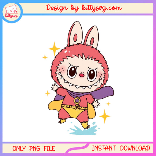 Cute labubu cosplay clothes doll png, labubu clothes png, art toys png