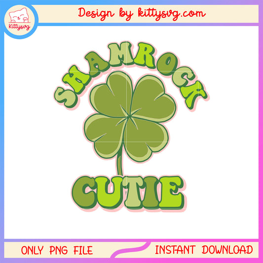 Cutie clover st patrick's png, st patrick's new york png