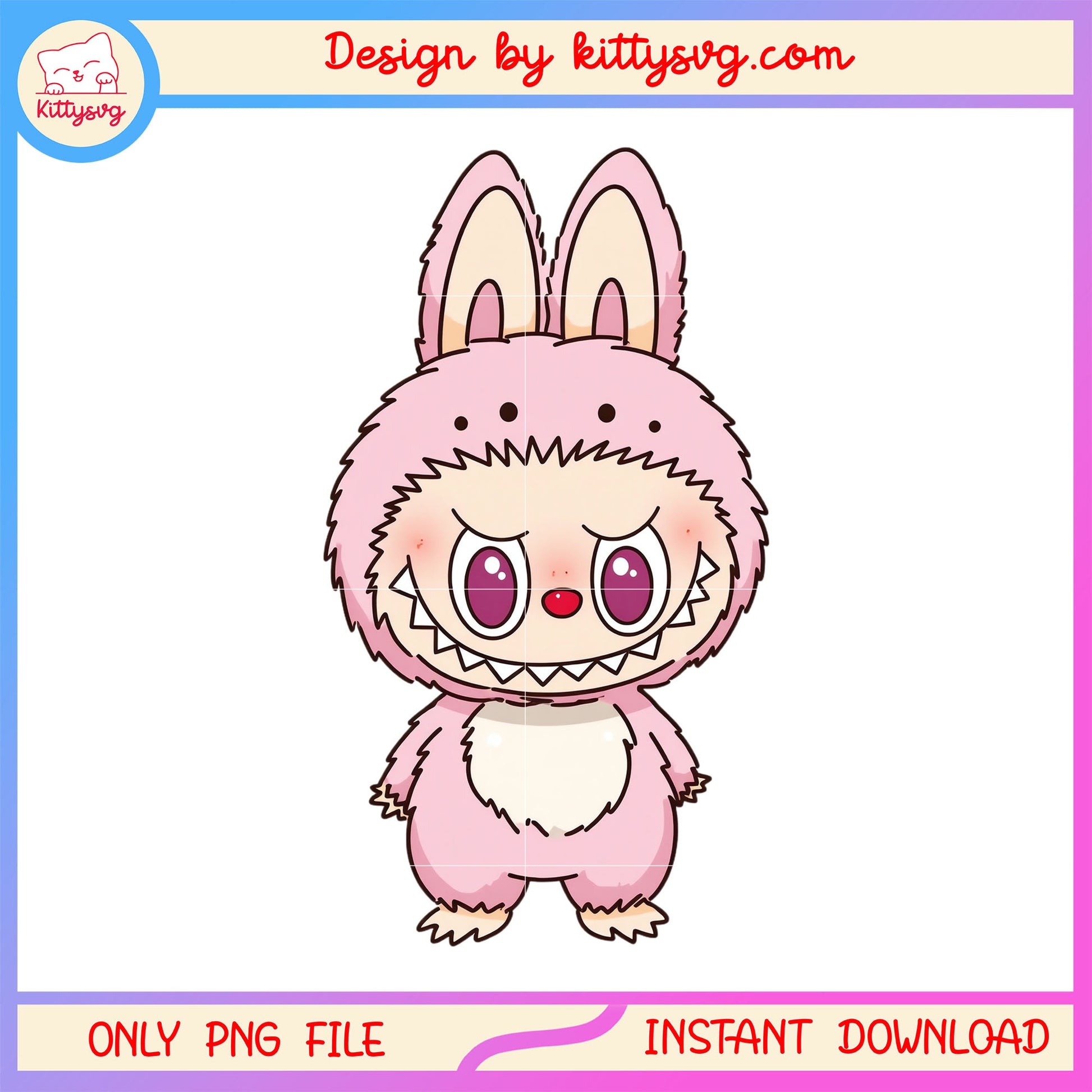 Dada labubu doll design png, labubu cartoon drawing png, labubu png