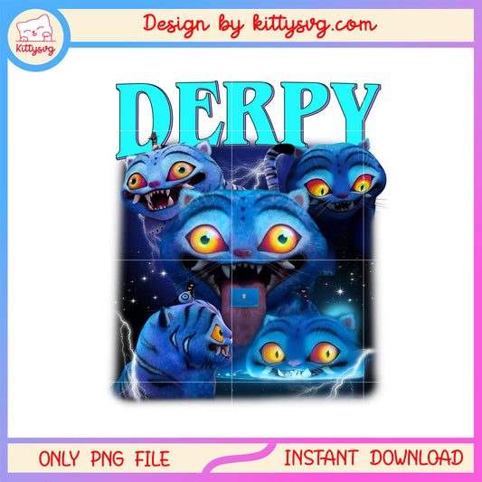 Demon derpy tiger and lightning  png, derpy cat​ png, kpop hunters png
