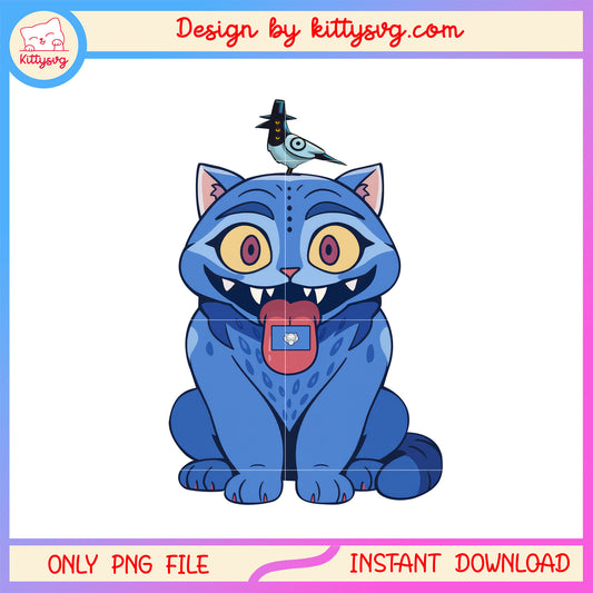 Demon hunters  derpy tiger and bird png, kpop demon hunters movie png