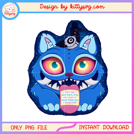 Derpy demon quote design png, derpy demon png, demon derpy png