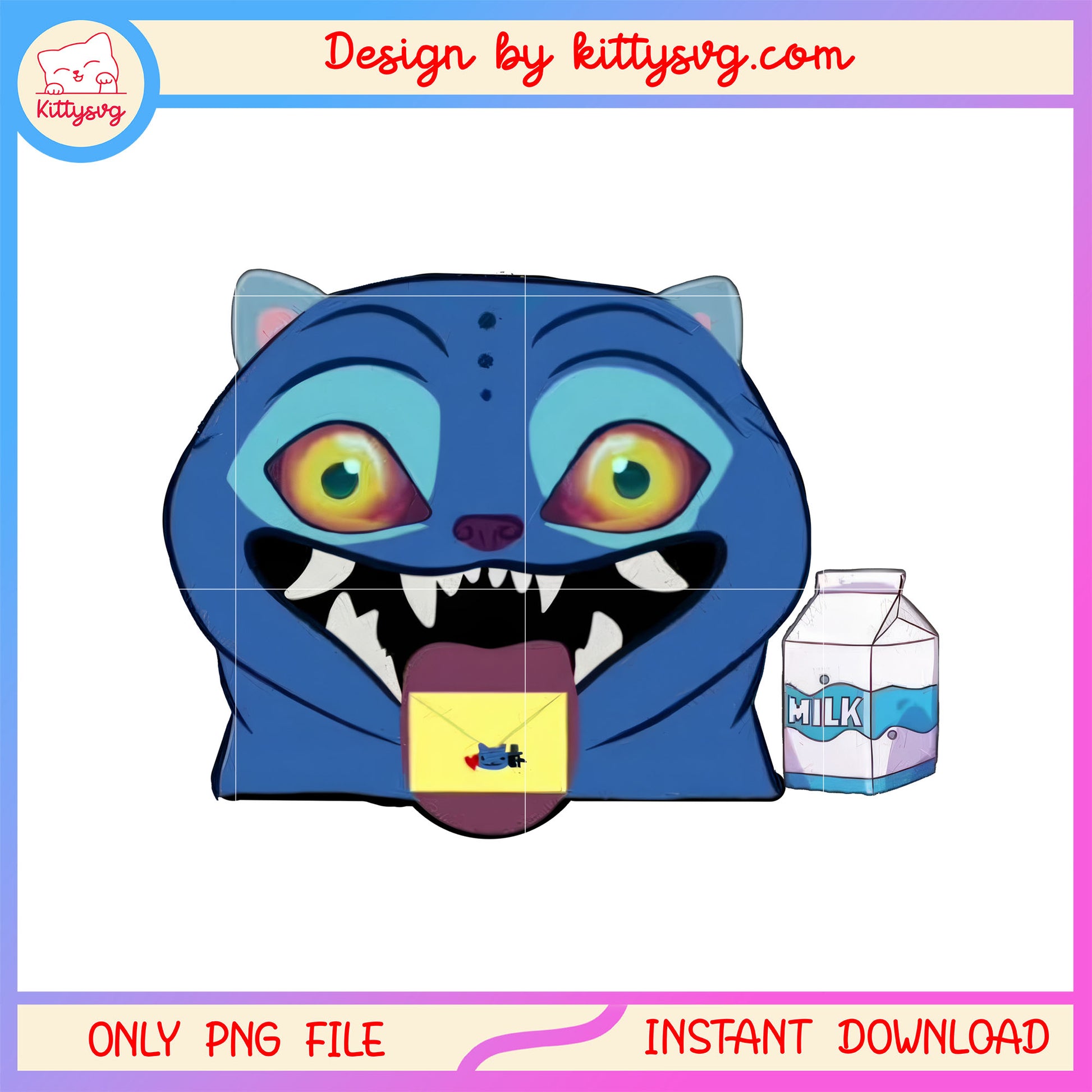 Derpy face and milk design png, derpy huntrix png, demon huntrix png