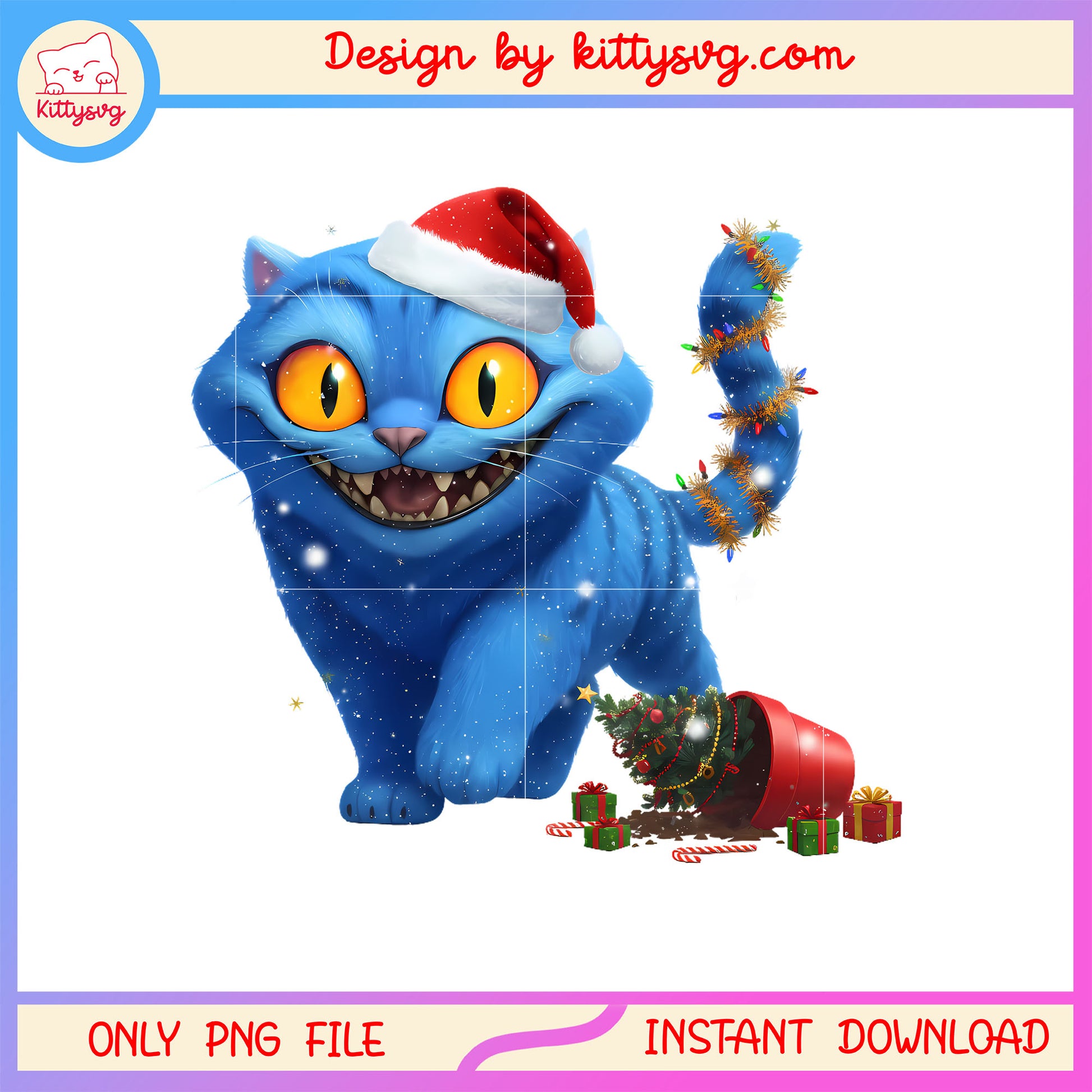 Derpy tiger kpop happy christmas png, tiger kpop demon hunters png