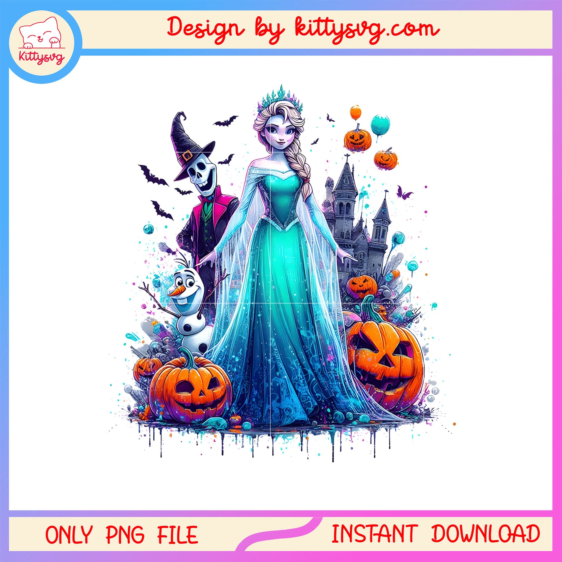 Disney else frozen  halloween pumpkin png, elsa frozen halloween png