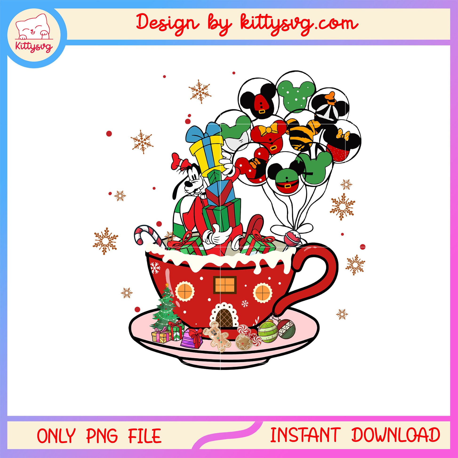 Disney goofy hand gif tea christmas png, disney goofy png