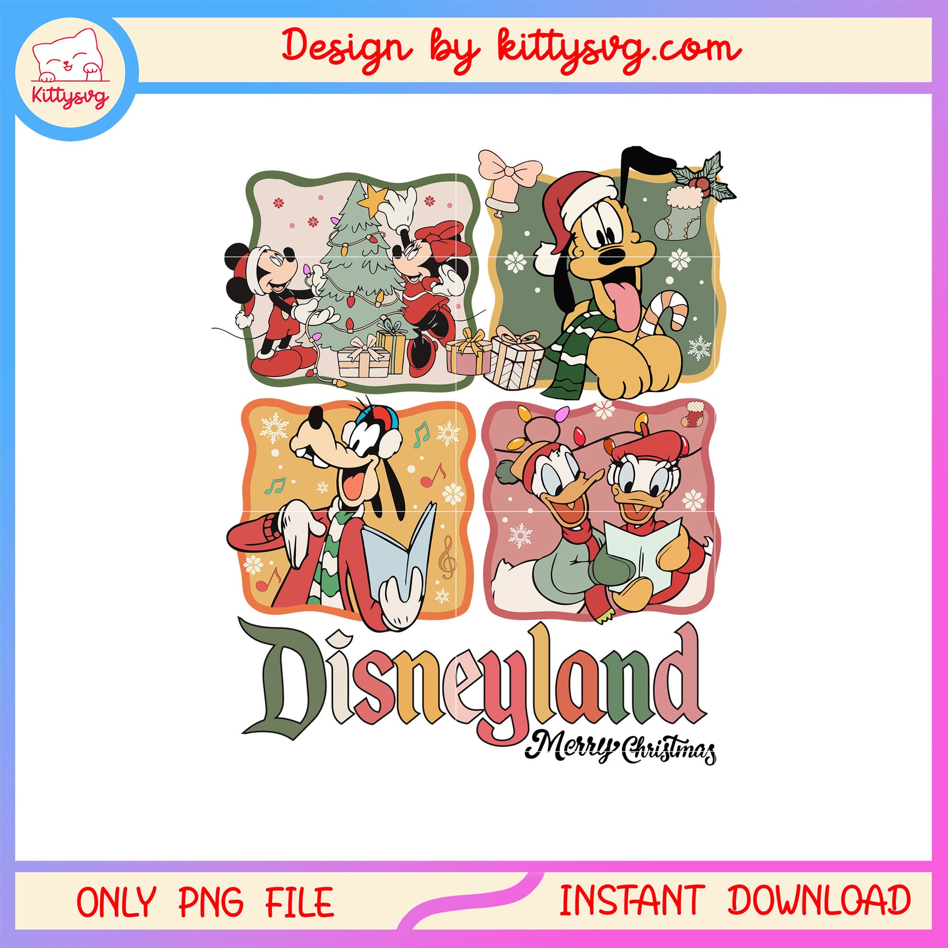 Disneyland merry christmas mickey college picture png, mickey png 