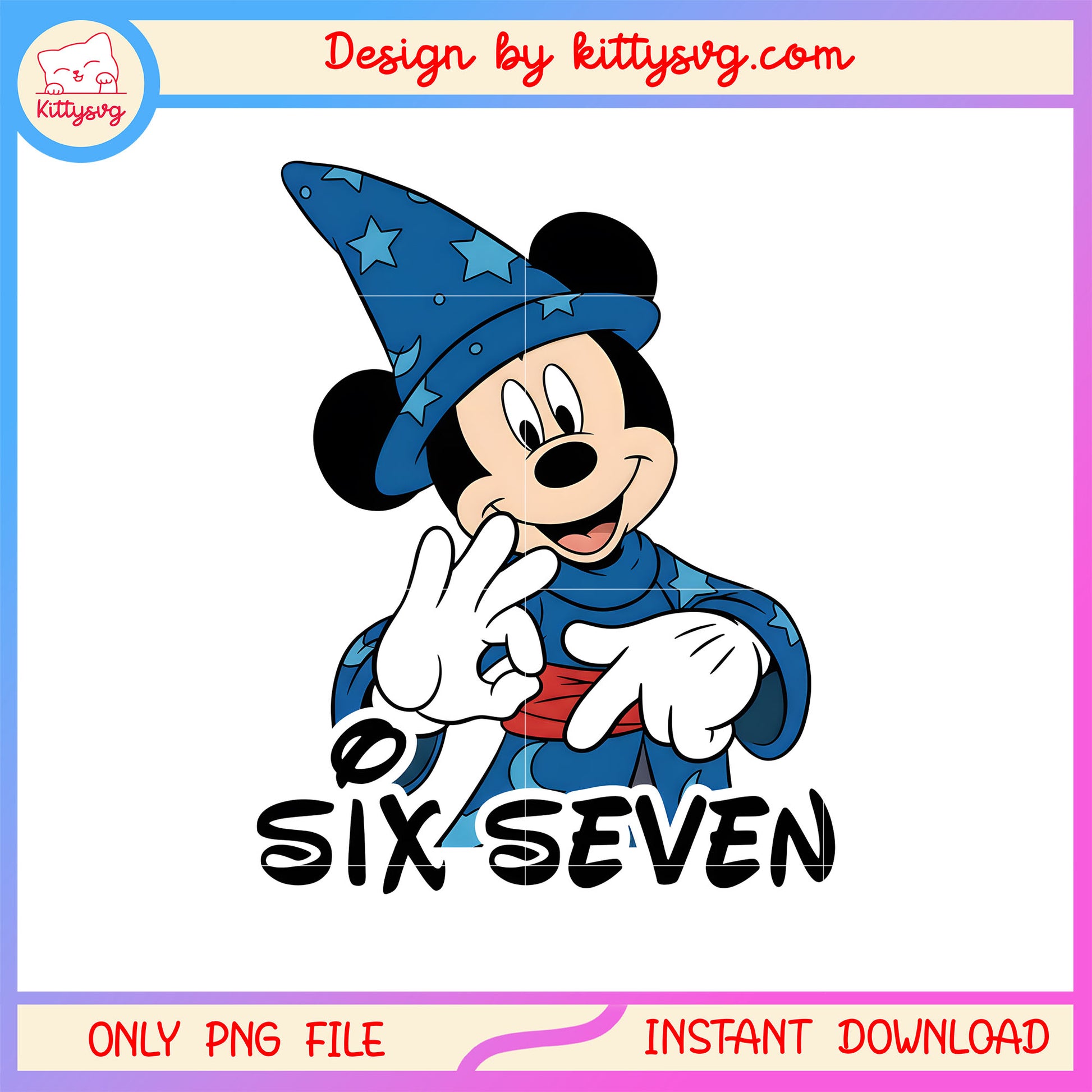 Disney mickey hand six seven design png, mickey disney png