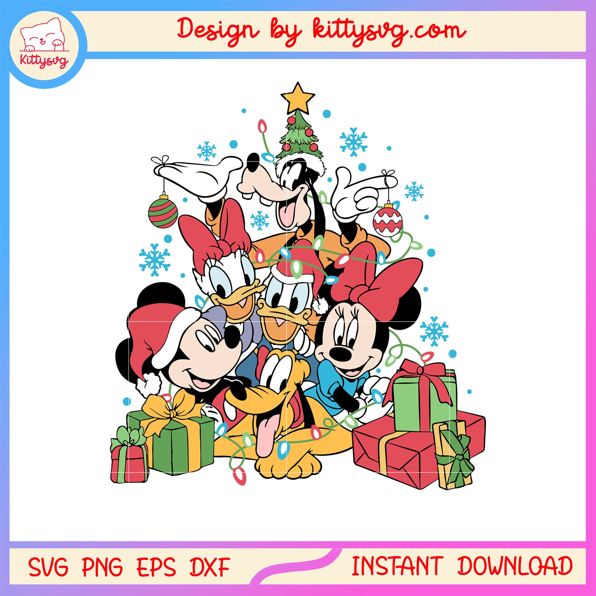 Disney mickey movie gif christmas svg, disney cartoon svg