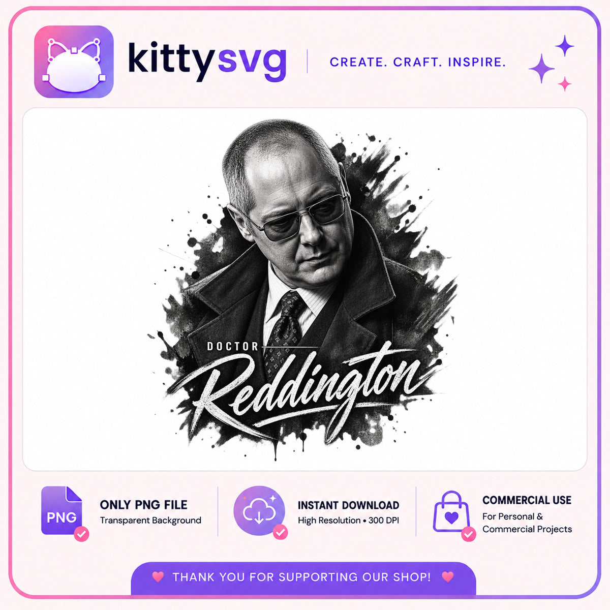 Doctor Reddington PNG, The Blacklist PNG, Blacklist Fan Art PNG