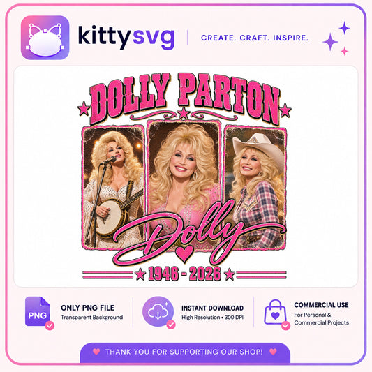 Dolly Parton PNG, Country Music Legend PNG, Vintage Bootleg PNG