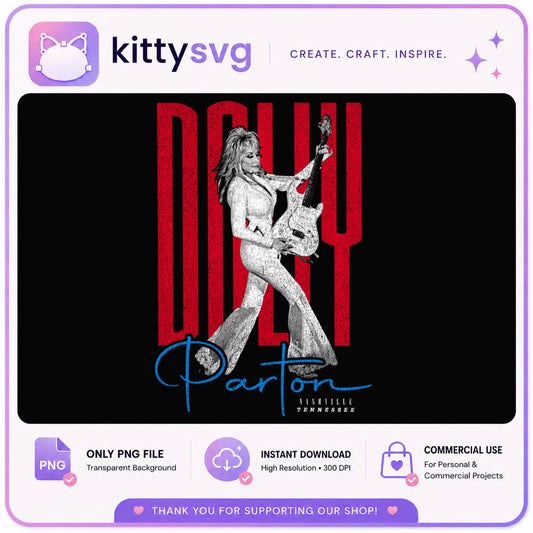 Dolly Parton PNG, Country Music Nashville Tennessee, Guitar PNG