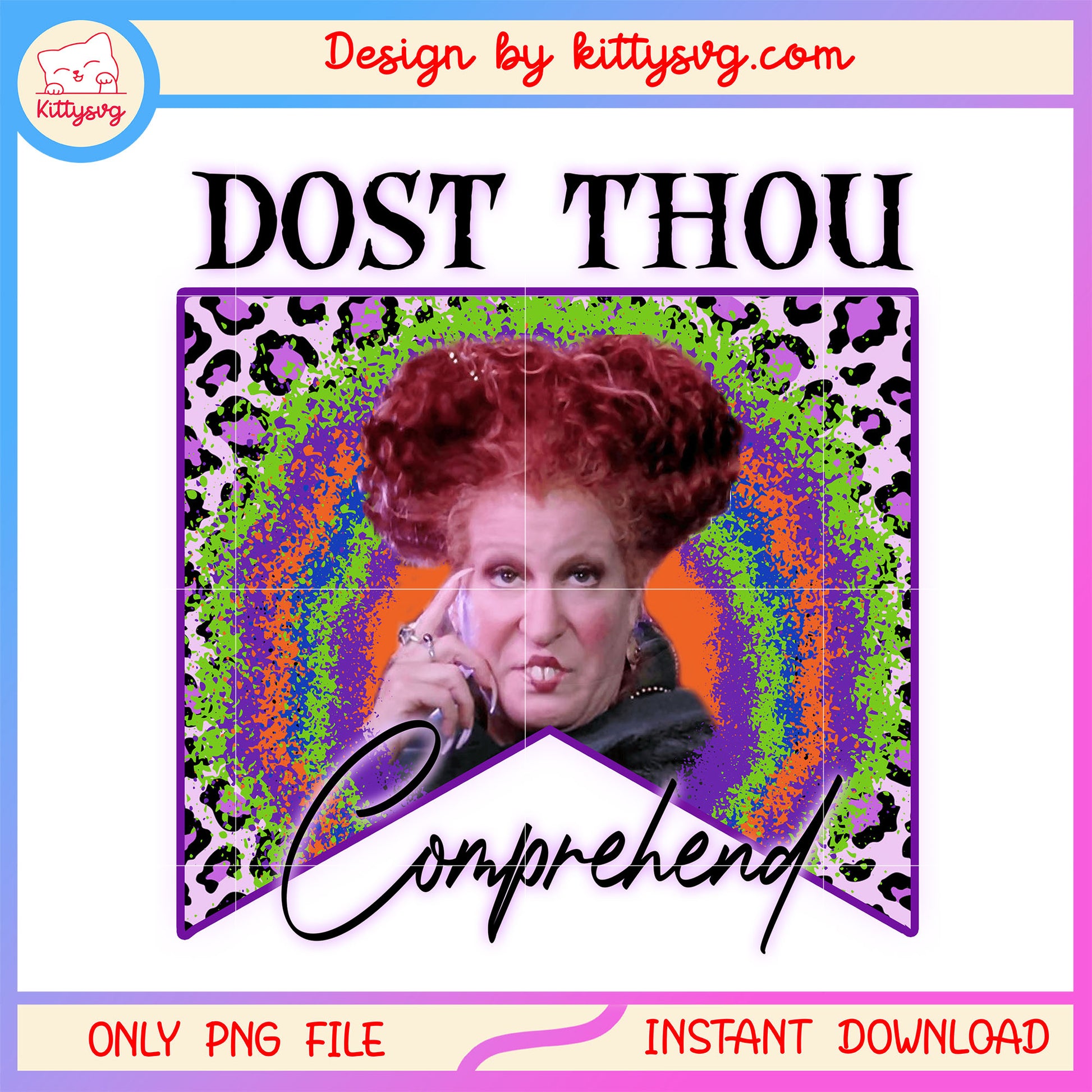 Dost thou comprehend winifred halloween png, winifred hocus pocus png