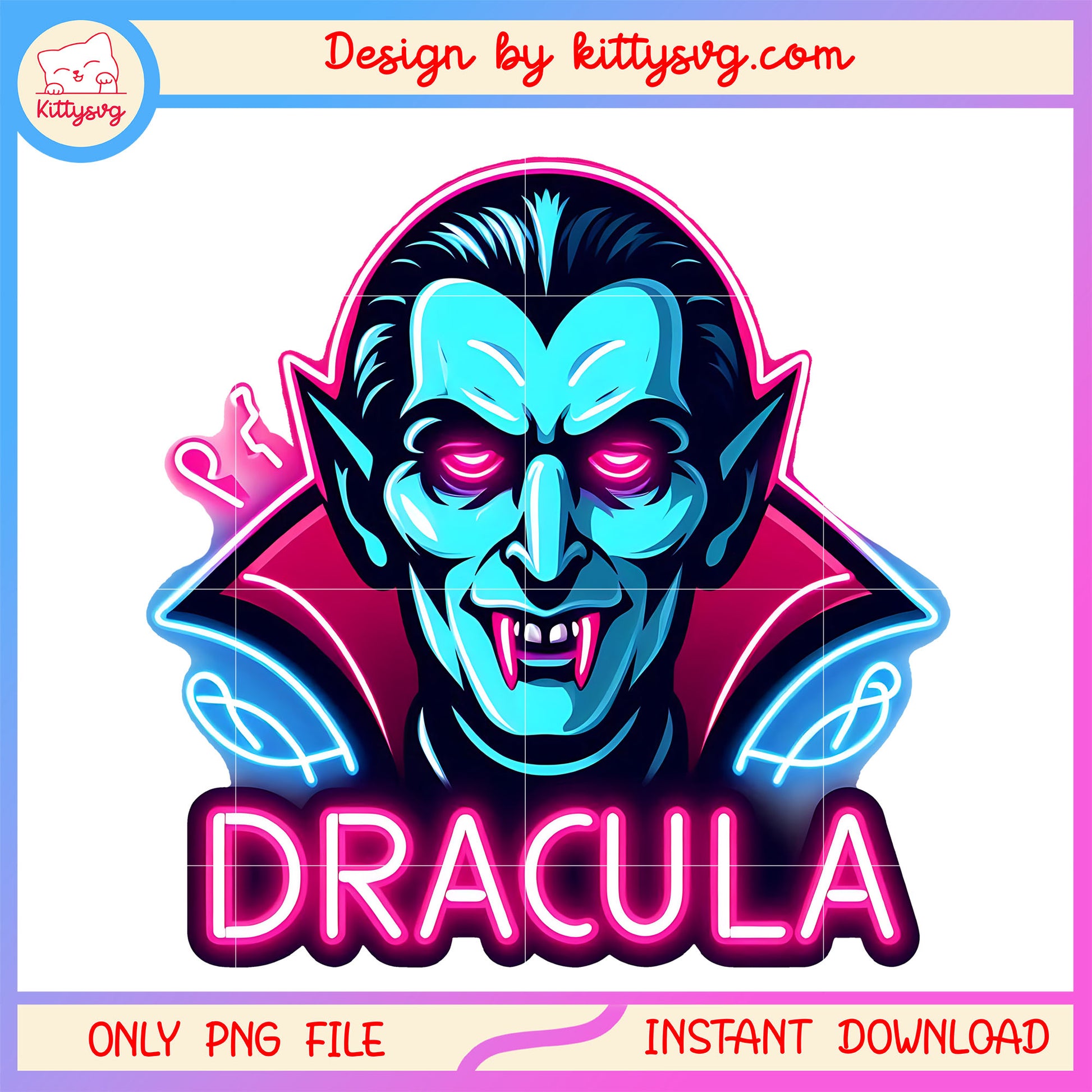 Dracula vampire head halloween design png, scary halloween png