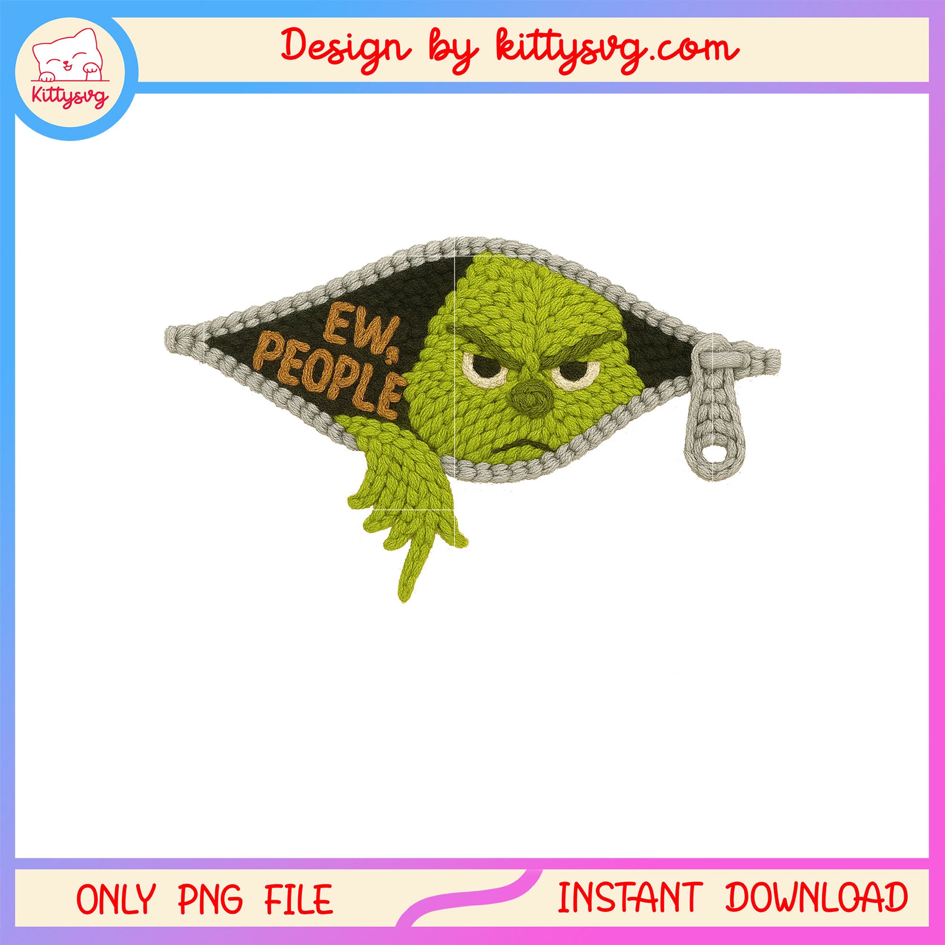 Eww people grinch face character patchwork png, the grinch cast png