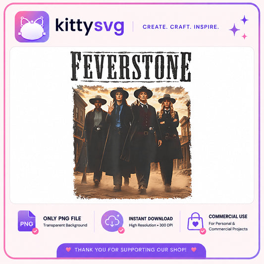 Feverstone Western Women PNG, Wild West Cowgirl PNG, Vintage PNG