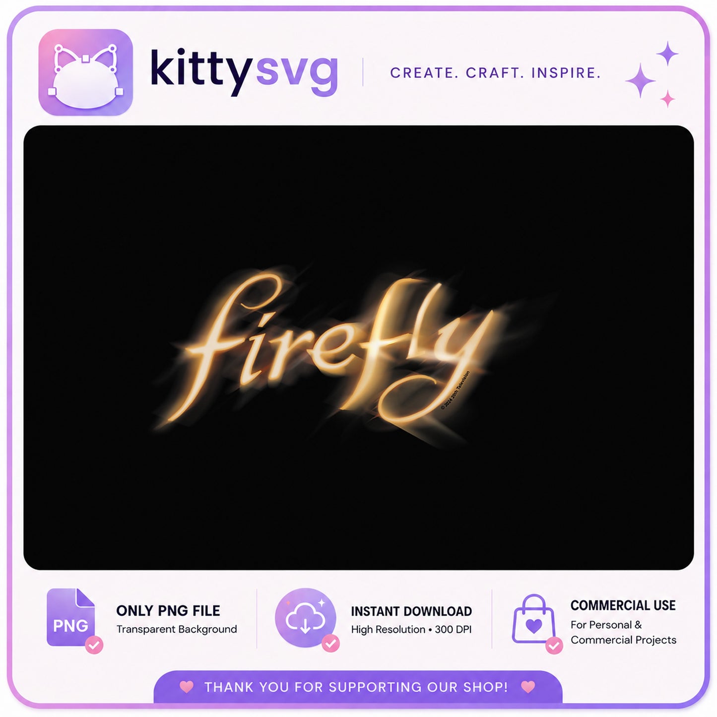Firefly TV Show Logo PNG, Firefly Series PNG, Sci Fi PNG
