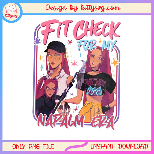 Fit check for my napacm era design png, mira character png