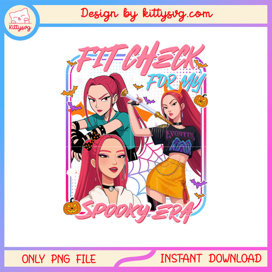 Fit check for my spooky era mira character png, halloween png