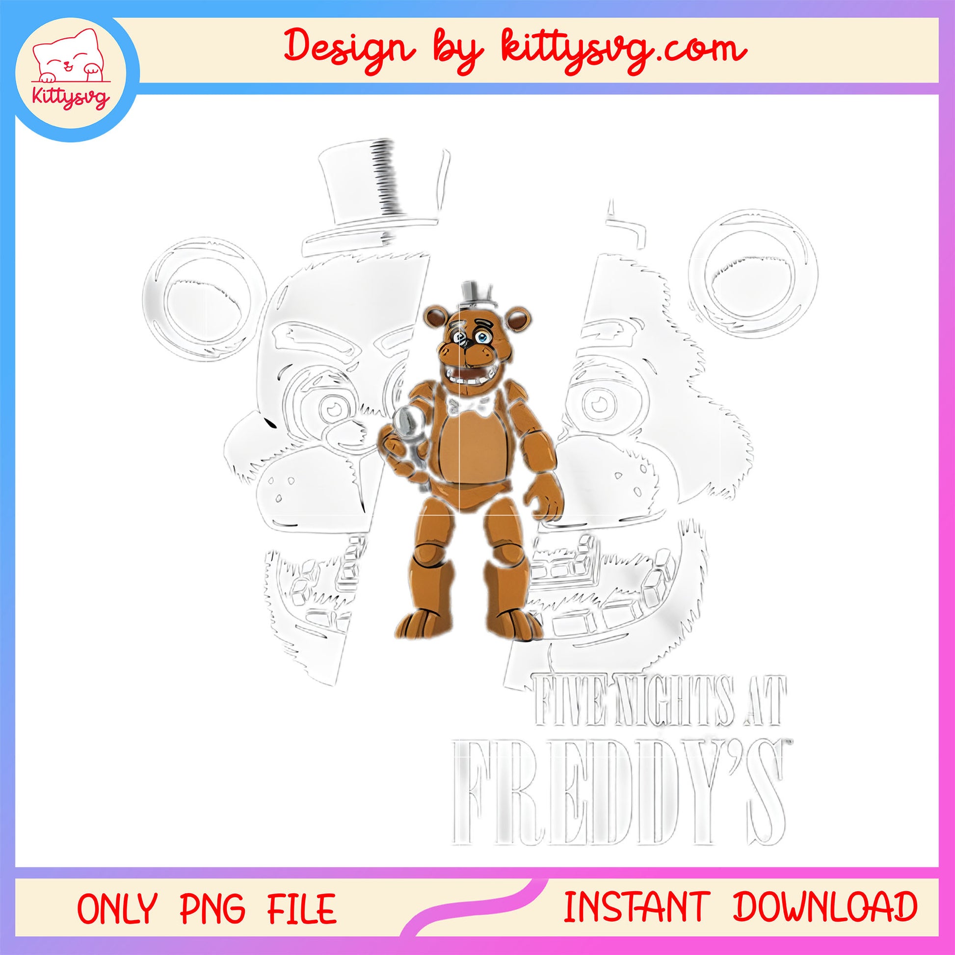 Five Nights at Freddy's png, Freddy character png, freddy bear png