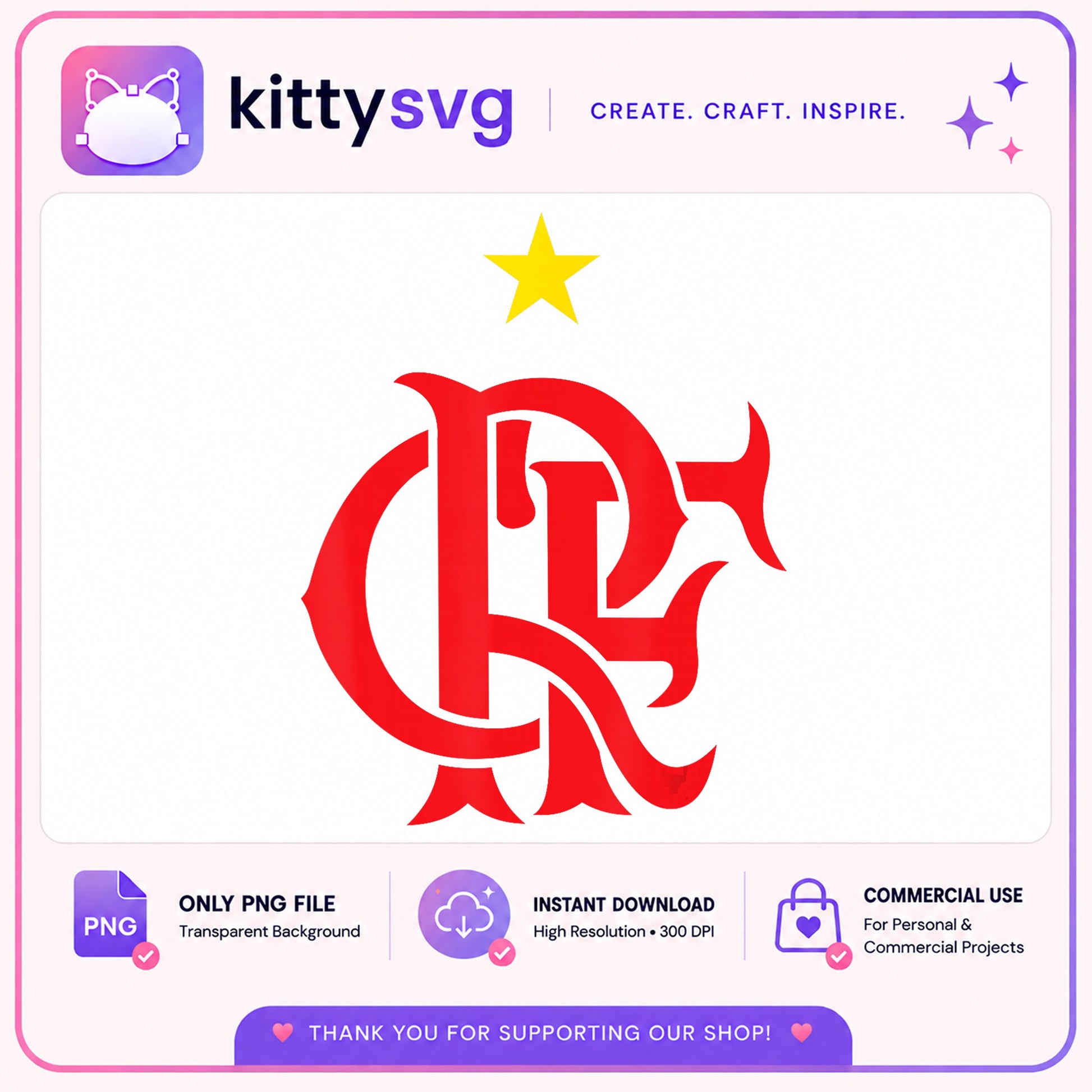 Flamengo Logo PNG, CRF Soccer Club, Brazil Football PNG