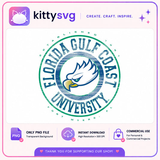 Florida Gulf Coast University PNG, FGCU Eagles PNG, College PNG