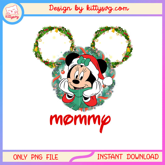 Flower minnie disney ear mommy png, disney minnie character png