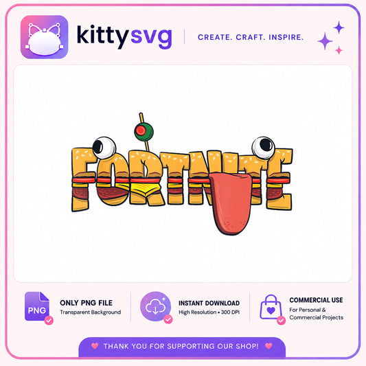 Fortnite Burger PNG, Gamer Clipart, Gaming PNG