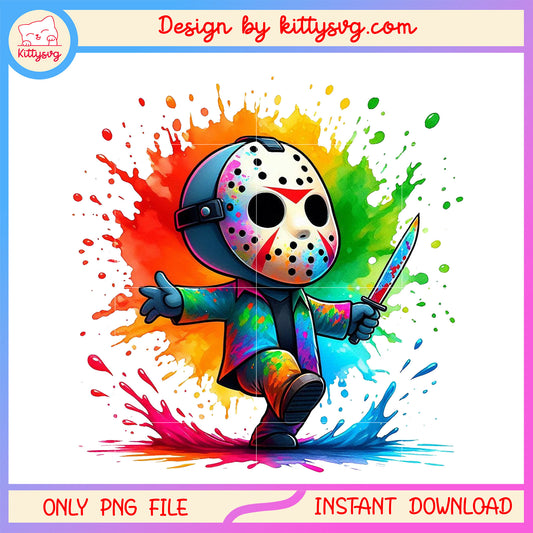 Friday the 13th jason voorhees chibi png, jason voorhees character png
