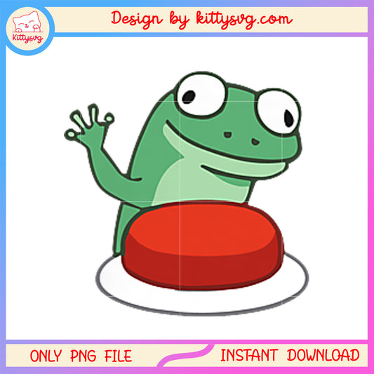 Funny lizard button meme png, laughing lizard meme​ png