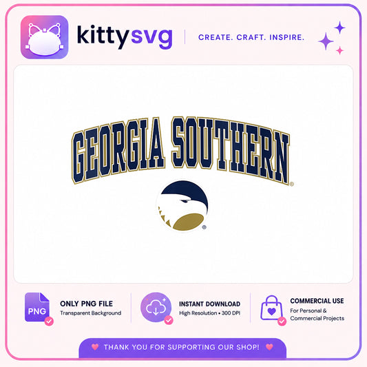 Georgia Southern Eagles PNG, College Football PNG, GSU PNG