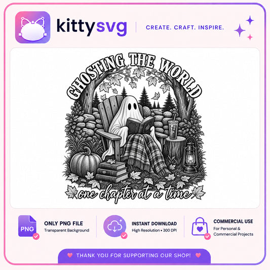 Ghosting The World Reading Ghost PNG, Halloween PNG, Book PNG