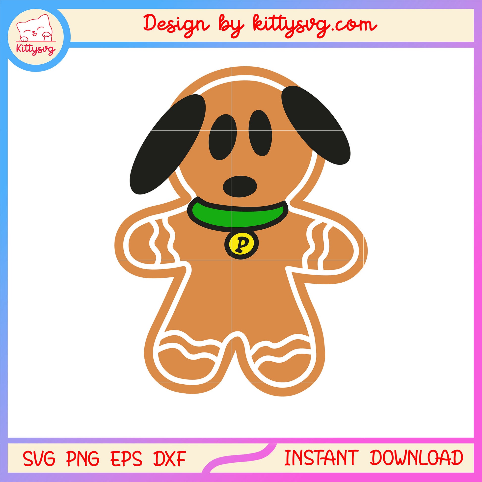 Gingerbread pluto disney christmas svg, pluto disney svg