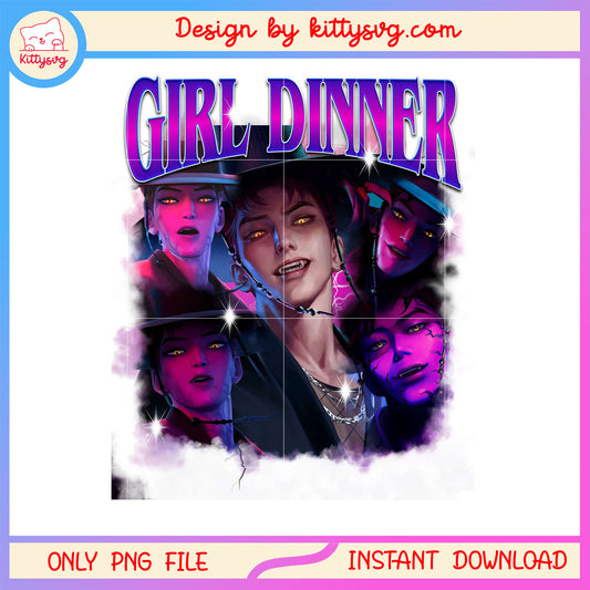 Girl dinner abby saja boys demon png, abby kpop demon hunters png