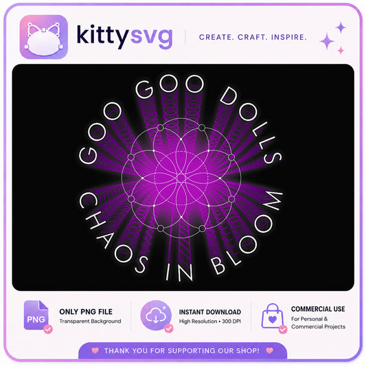 Goo Goo Dolls Chaos In Bloom PNG, Rock Band PNG, Music Fan PNG