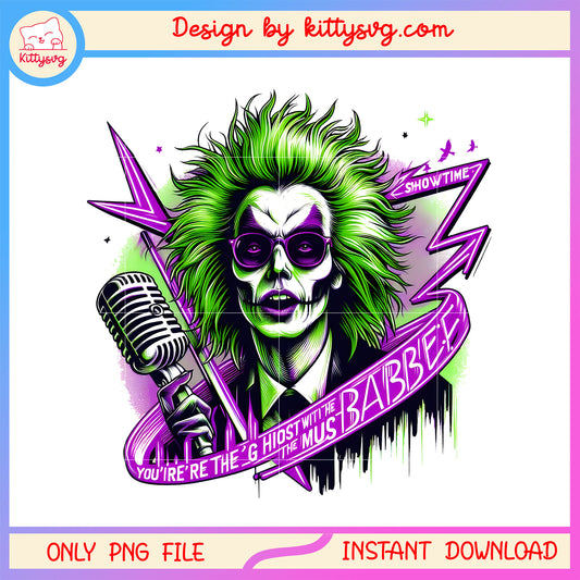 Graphic beetlejuice micro showtime png, beetlejuice snake monster png