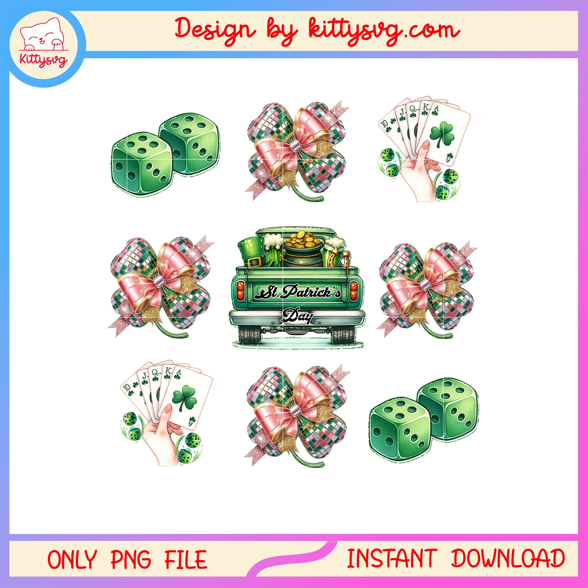Green icon happy patrick png, st patrick's day icons​ png