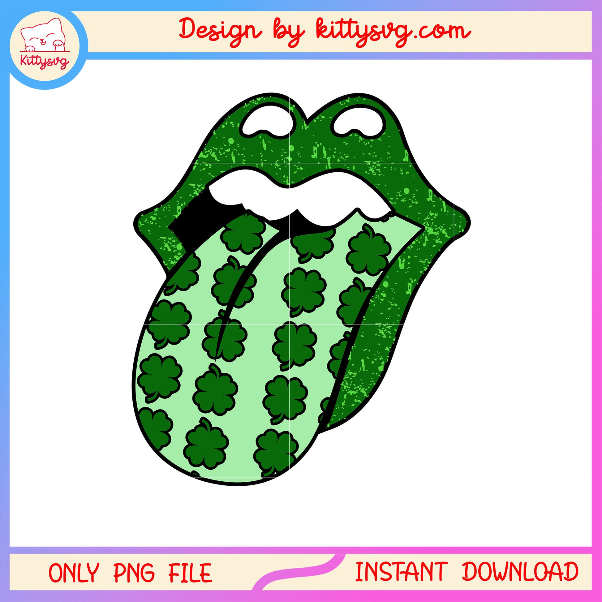 Green lip st patrick's png, is today st patrick's day​ png