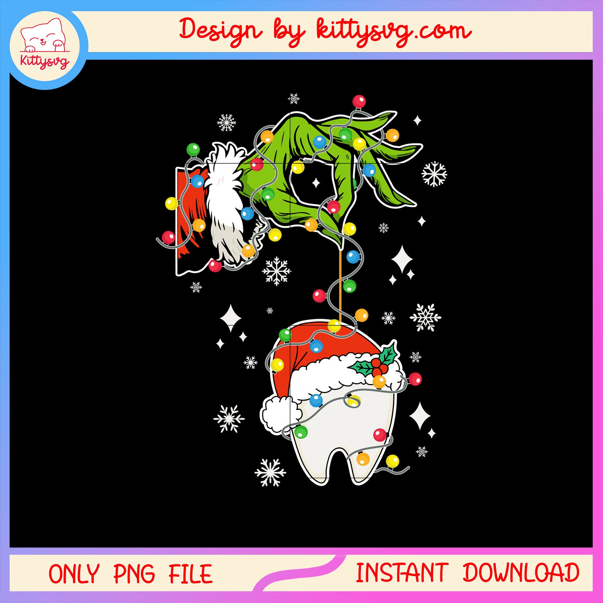 Grinch hand tooth white christmas light png, the grinch hands png