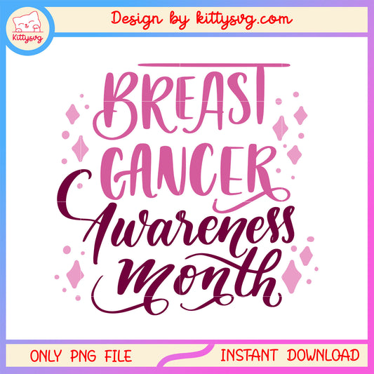Halloween breast cancer awareness month design png, autism awareness png 