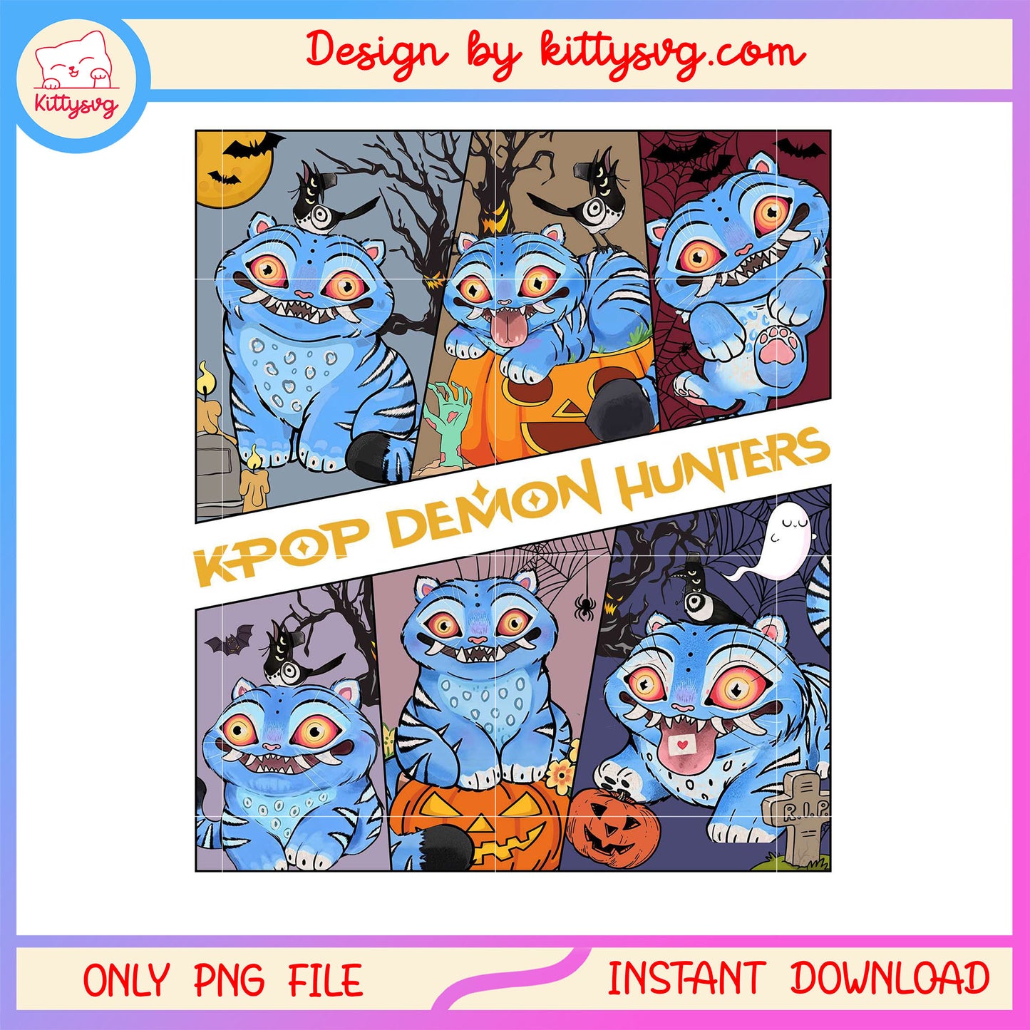 Halloween derpy tiger costume png, halloween pumpkin png