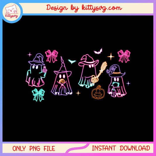 Halloween ghost cute witch costume png, halloween ghost pictures png