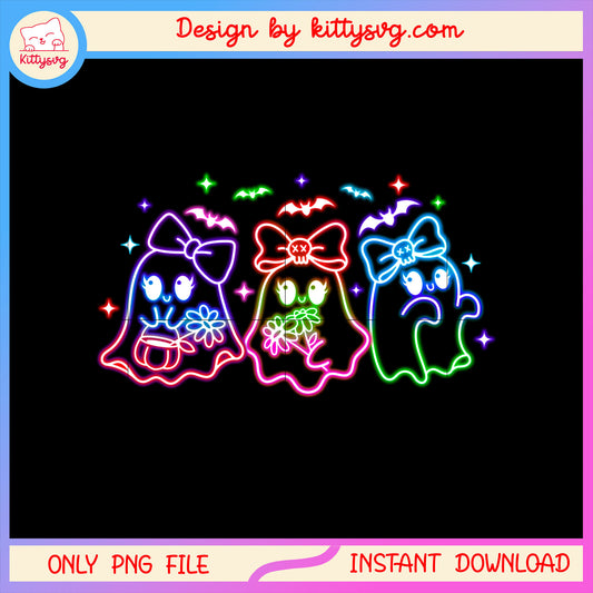 Halloween ghost sheet and bow png, halloween clipart ghost png