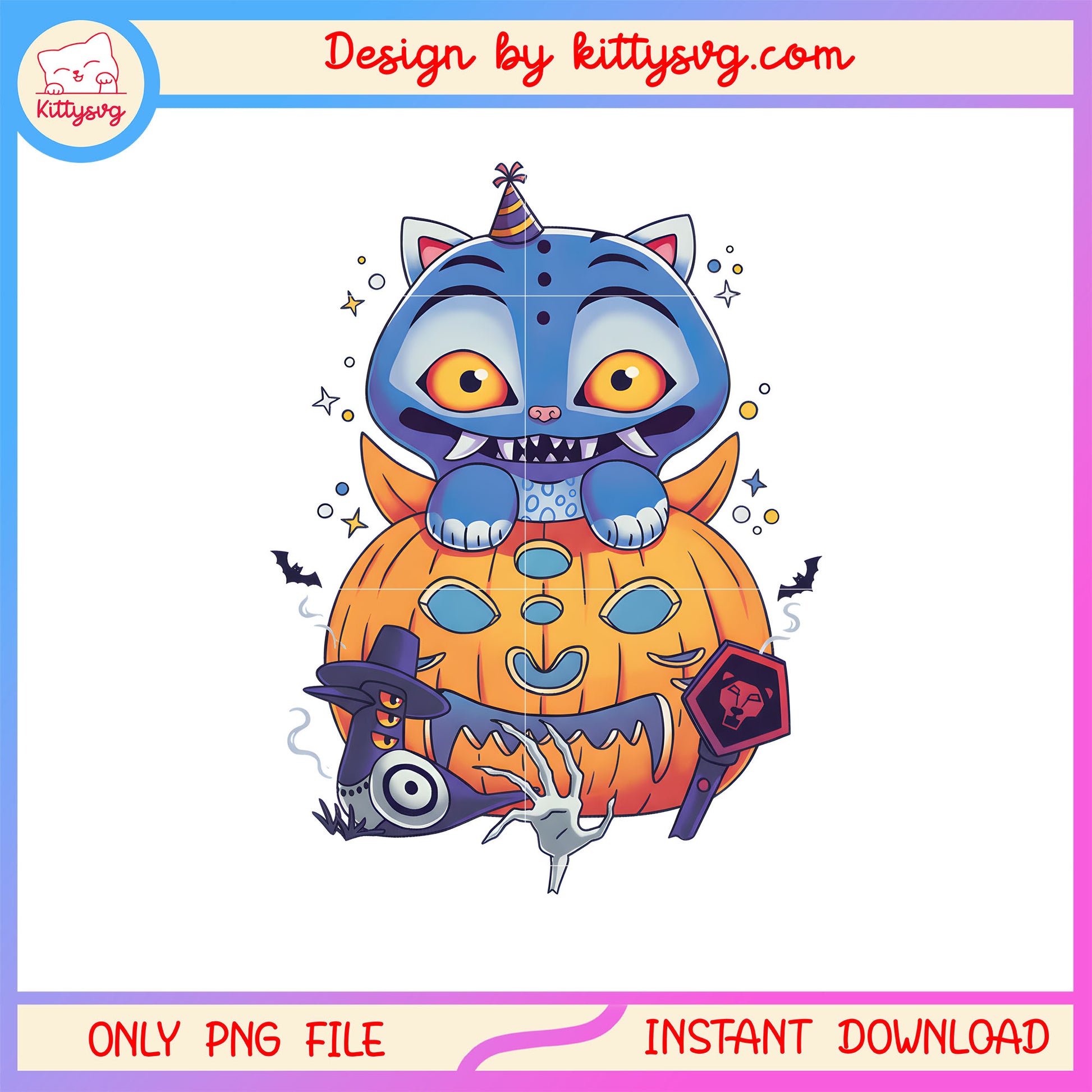 Halloween pumpkin derpy and sussie kpop png, kpop demon hunters png