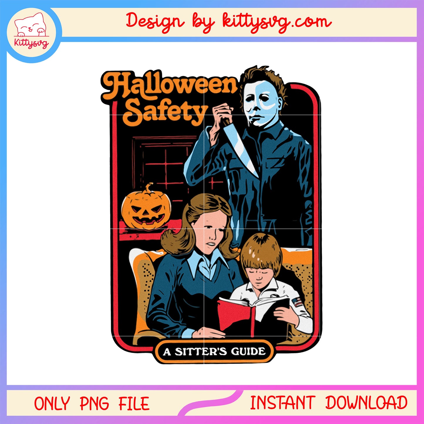 Halloween safety a sister guide png, michael myers movie png, halloween film png