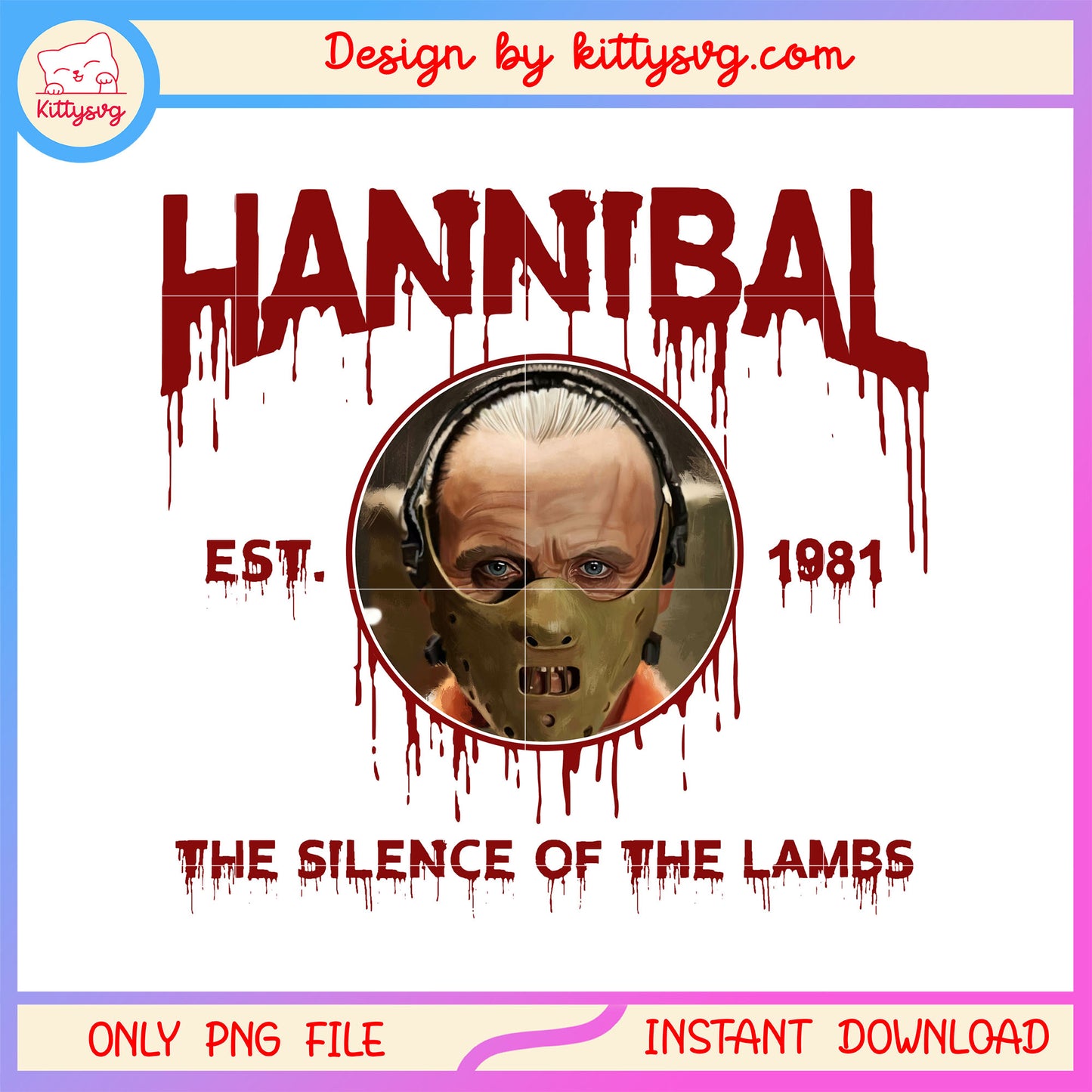 Hannibal the silence of the lambs png, horror novel png