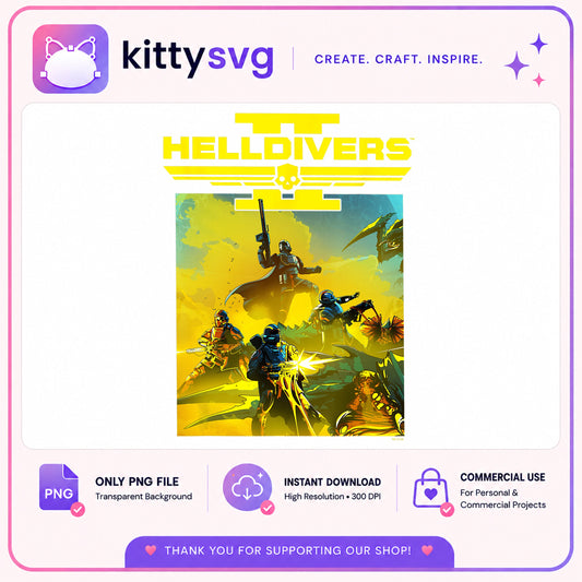 Helldivers 2 PNG, Game Characters Clipart, Gamer PNG